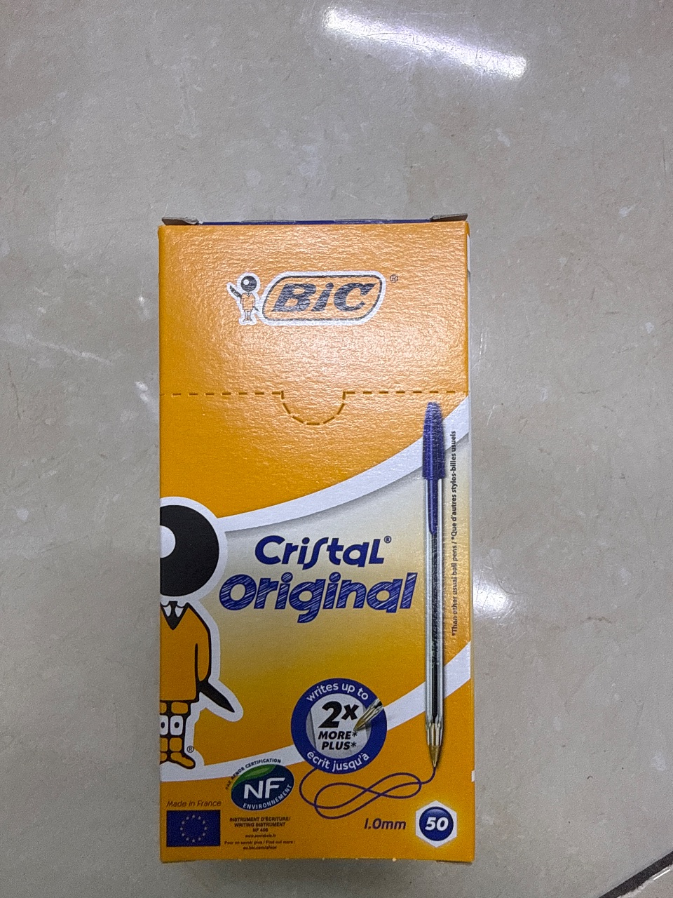 Paquete de 50pcs boligrafo bic