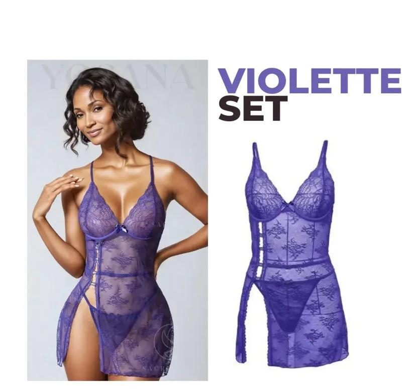 Conjunto de lencería VIOLLETE